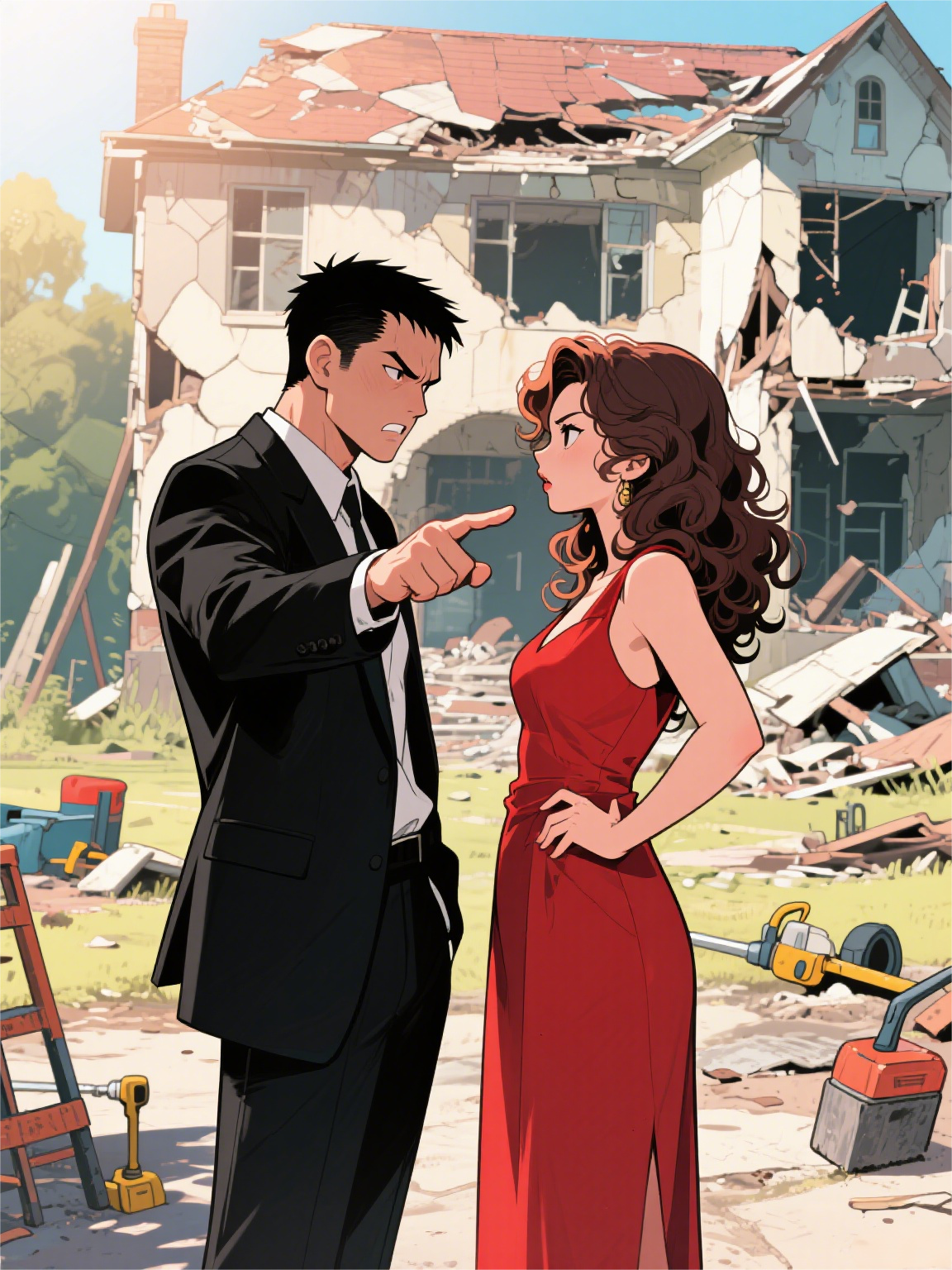 妻子放任干弟弟毁父母生前别院，我直接将她丢弃