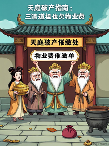 天庭破产指南：三清道祖也欠物业