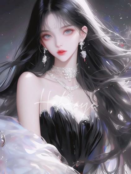 玄月初斜浸梨花