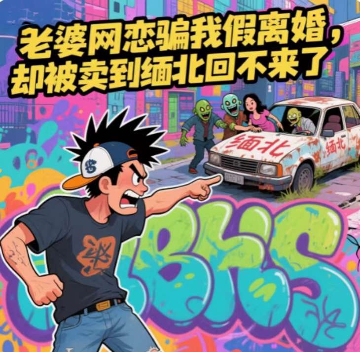 老婆网恋骗我假离婚，去奔现后回不来了