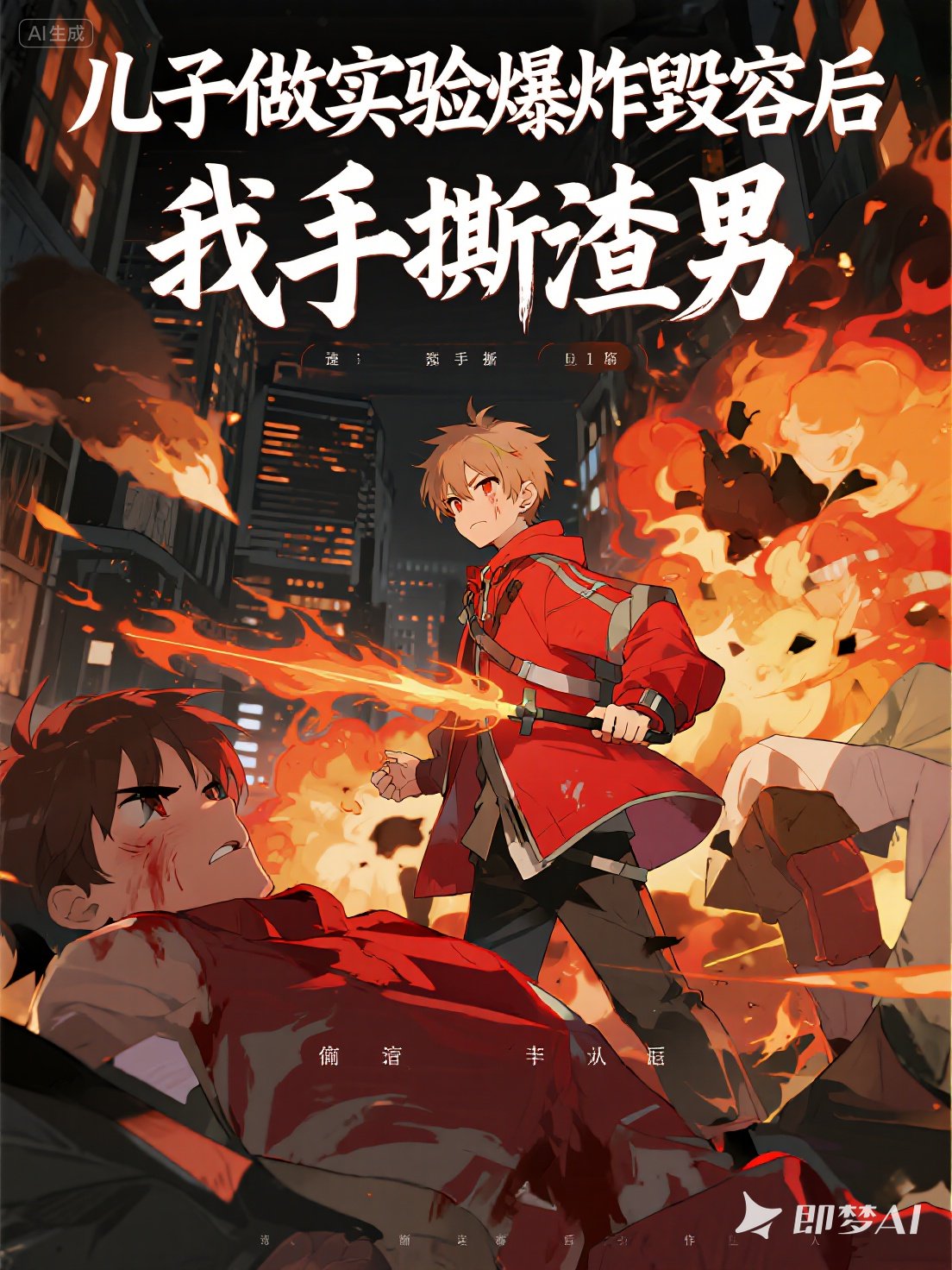 儿子做实验爆炸毁容后，我手撕渣男
