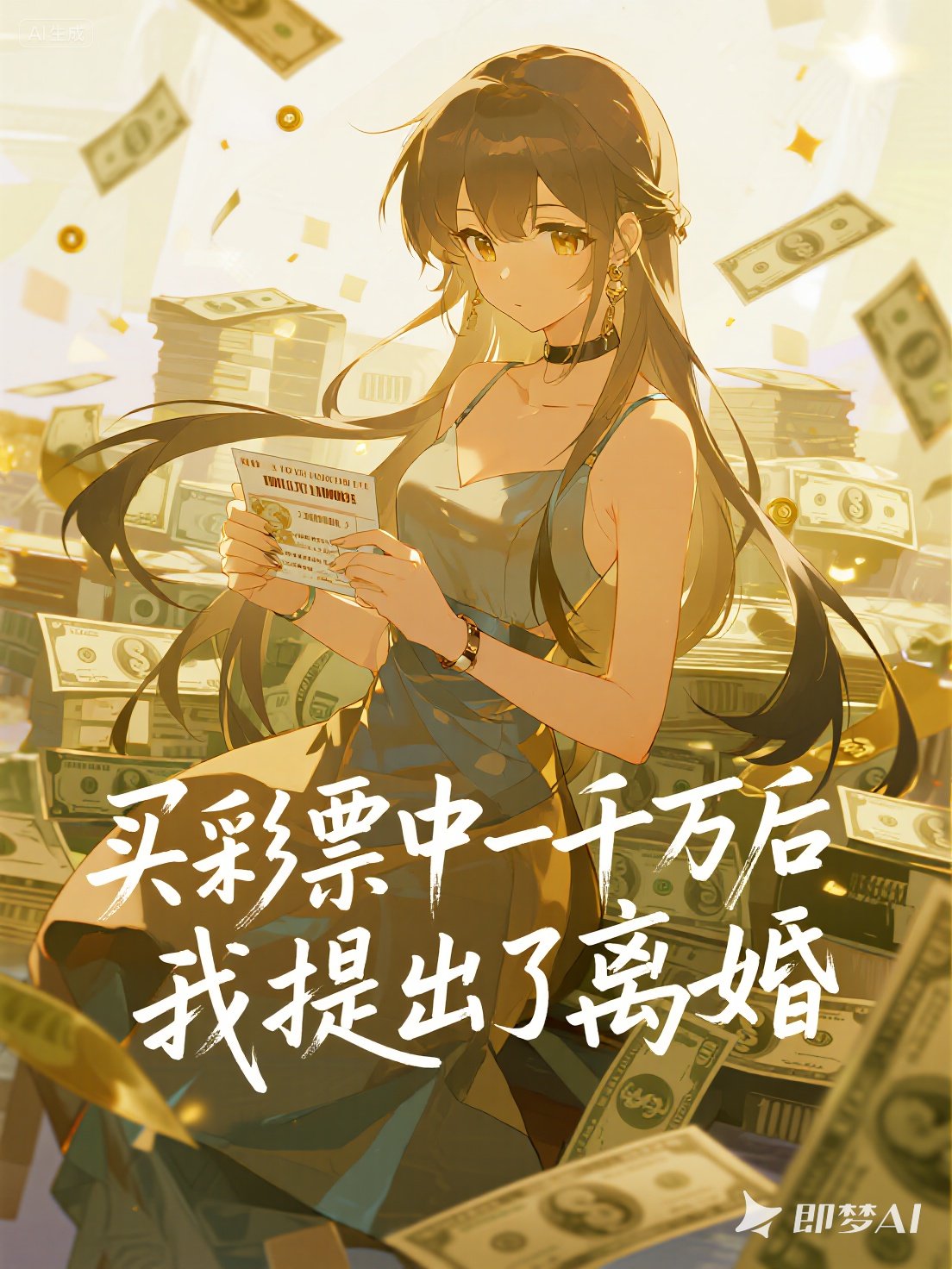 买彩票中一千万后，我提出了离婚