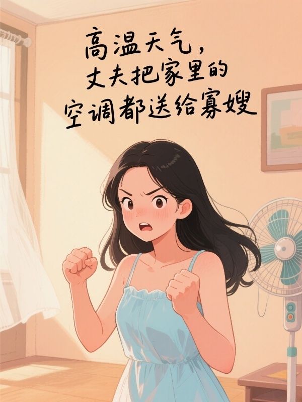 高温天气，丈夫把家里的空调都送给寡嫂