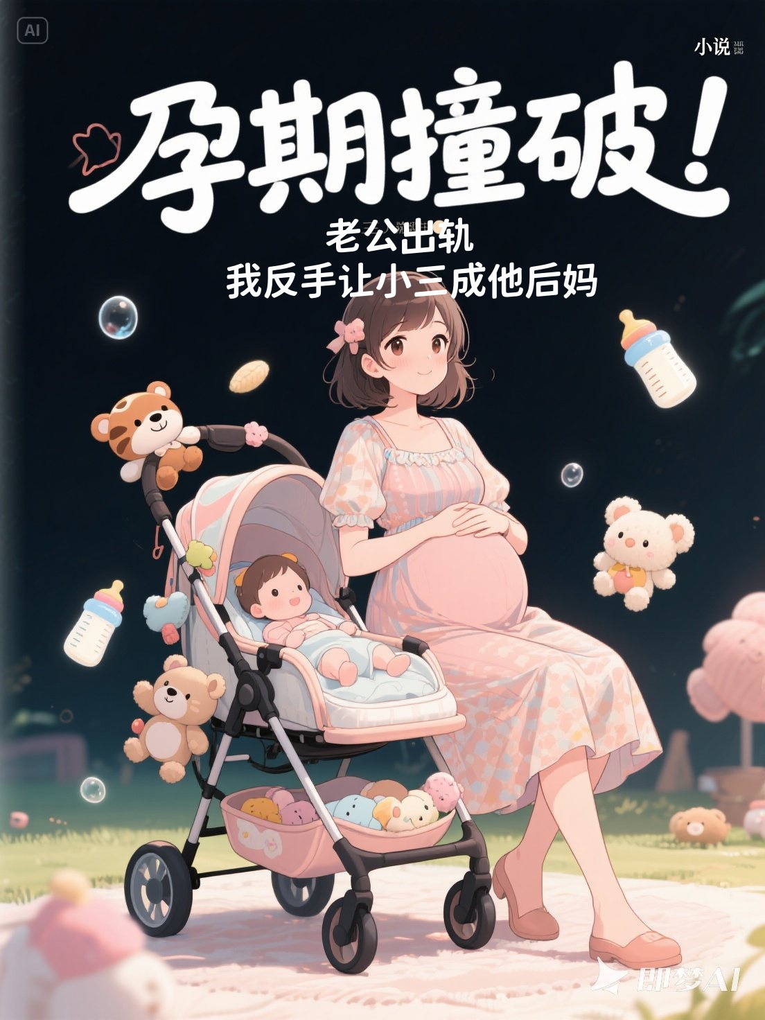 孕期撞破老公出轨，我反手让小三成他后妈