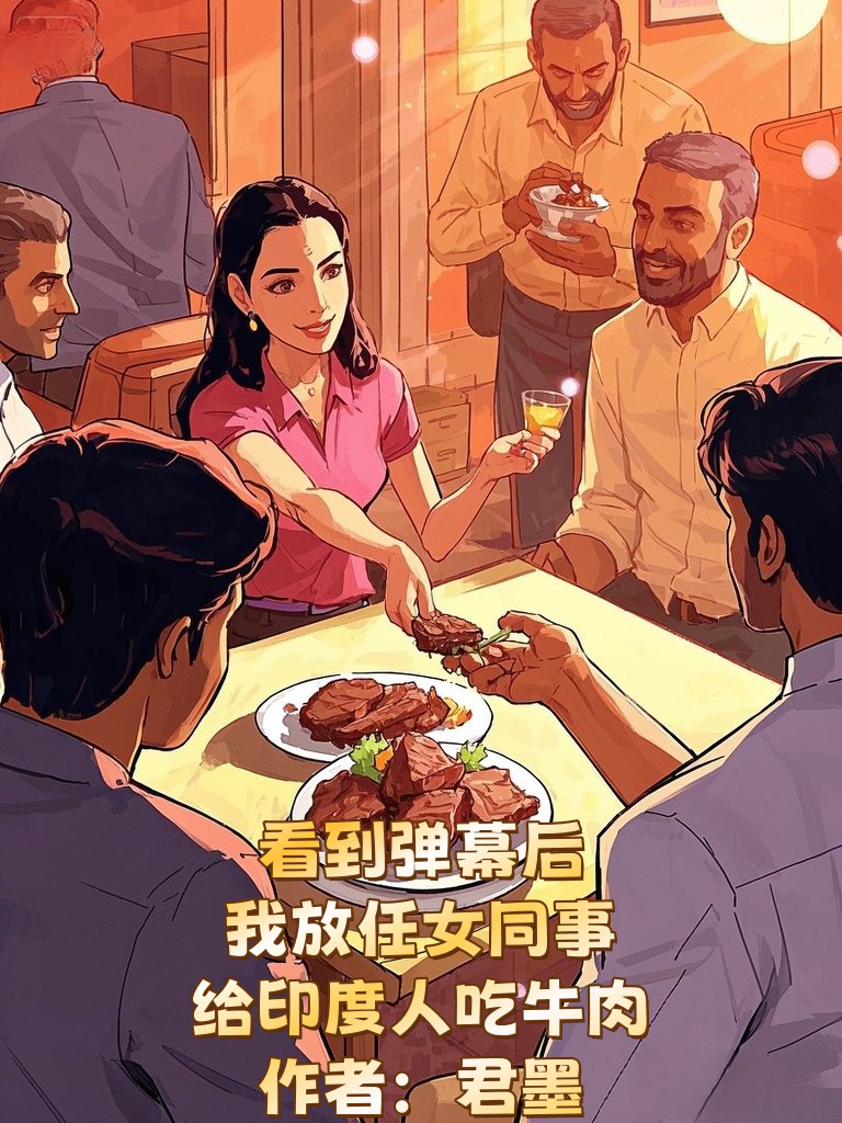 看到弹幕后，我放任女同事给印度人吃牛肉