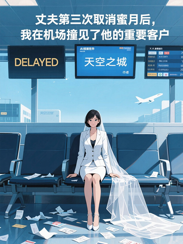 丈夫第三次取消蜜月后，我在机场撞见了他的重要客户