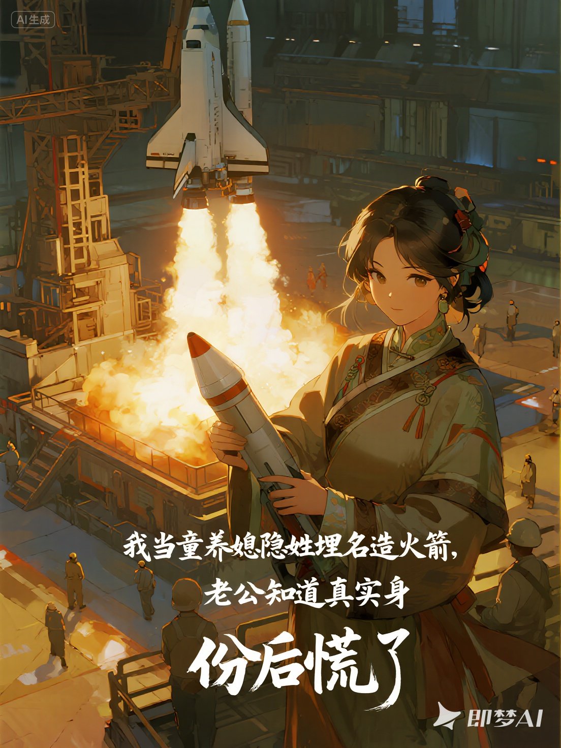 我当童养媳隐姓埋名造火箭，老公知道真实身份后慌了