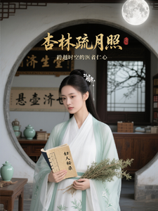 杏林疏月照