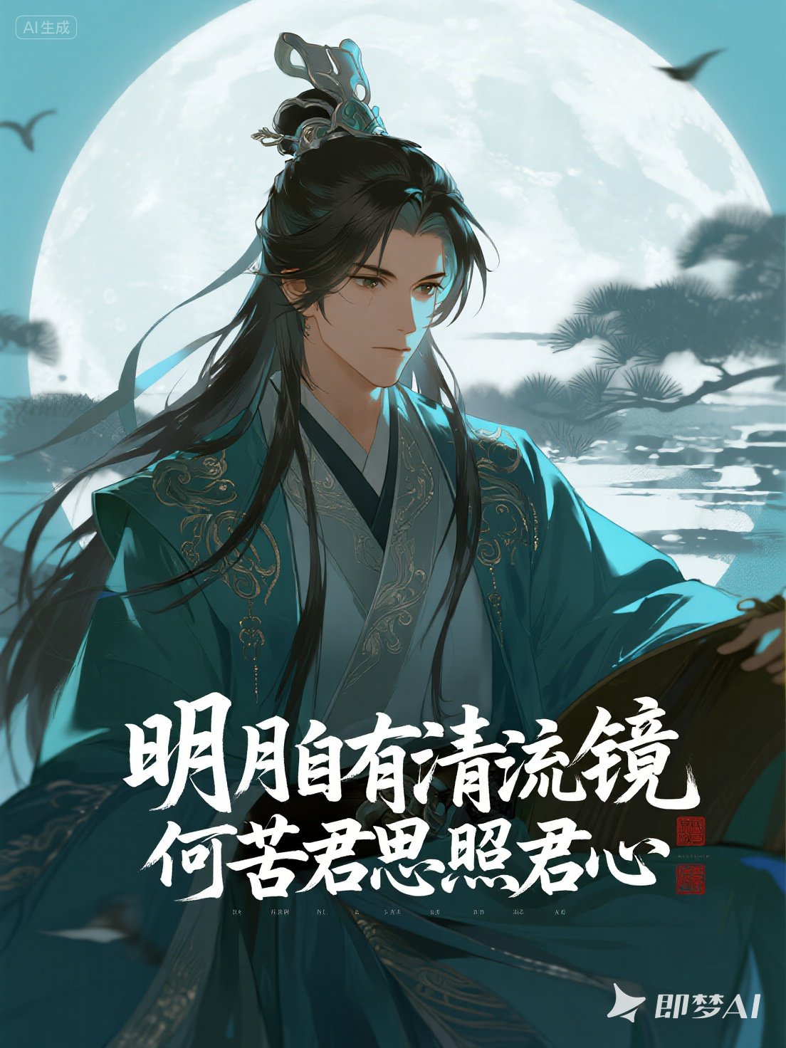 明月自有清流镜，何苦君思照君心