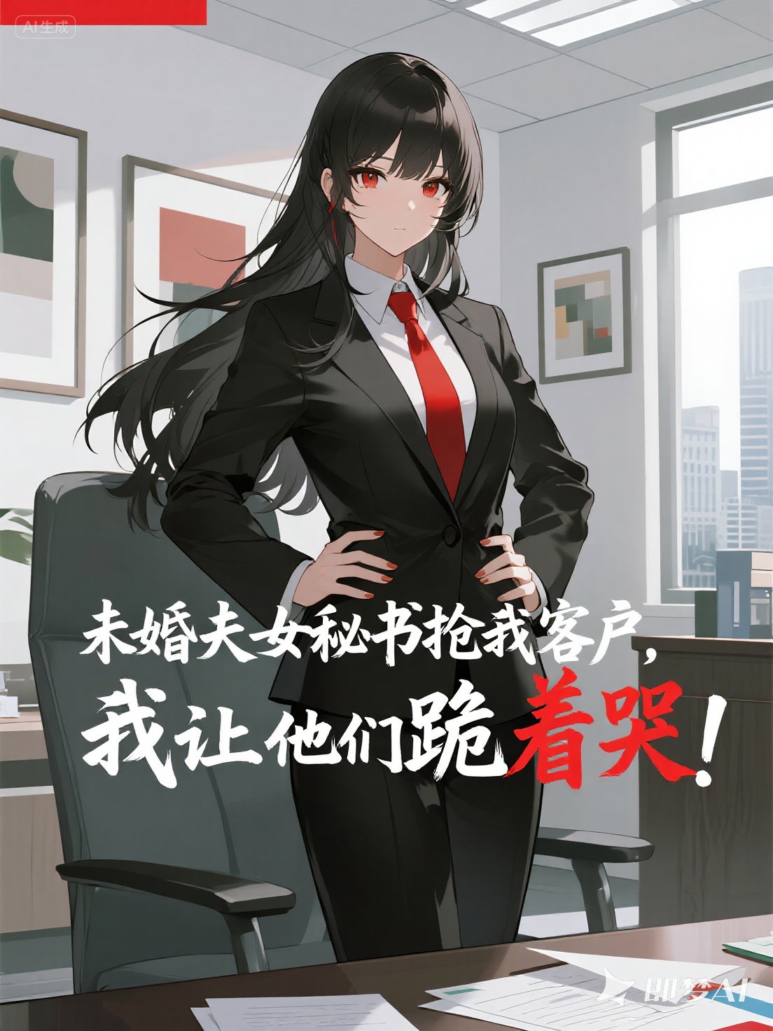 未婚夫女秘书抢我客户，我让他们跪着哭！