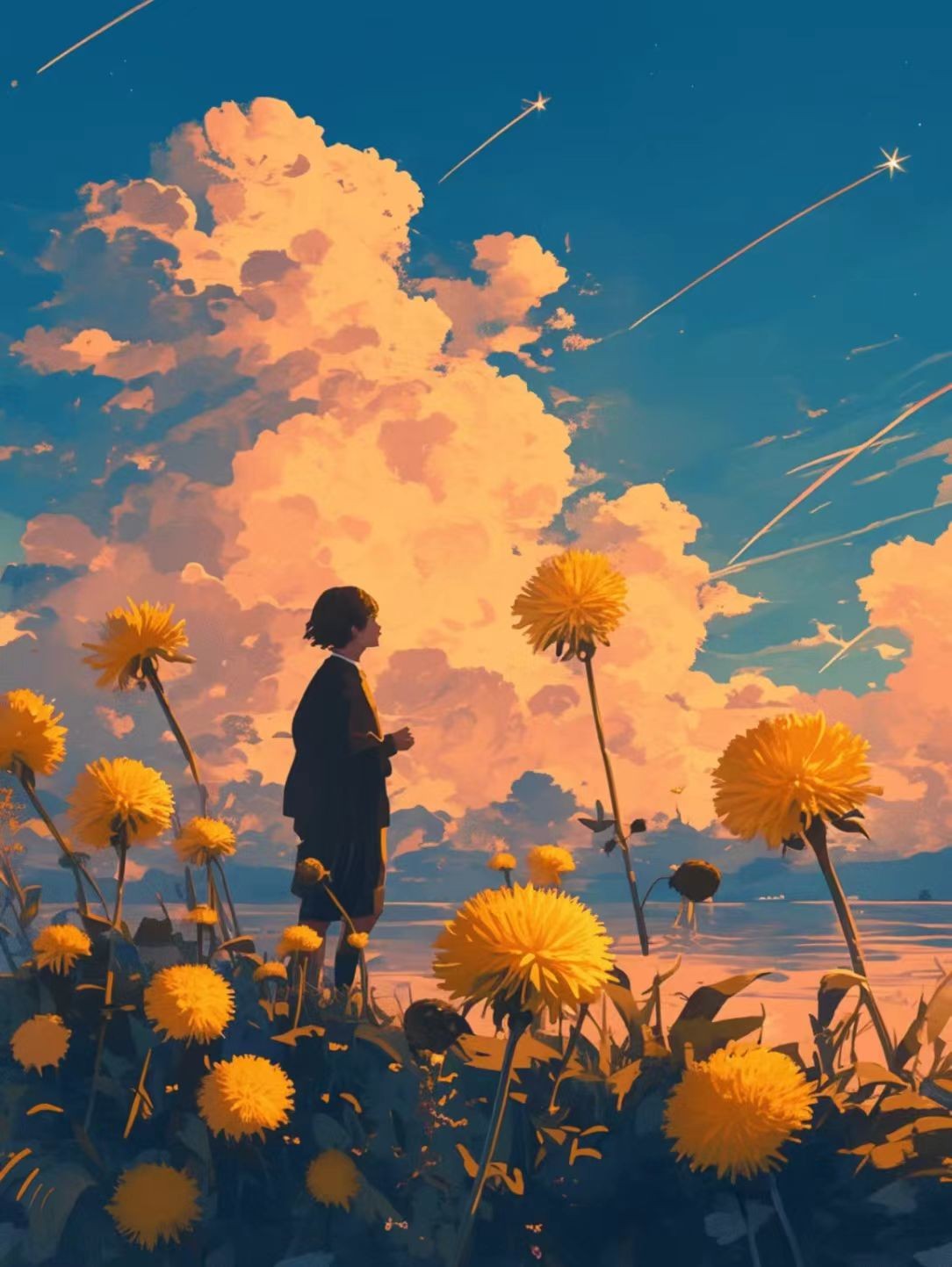 等待花季烟雨稠