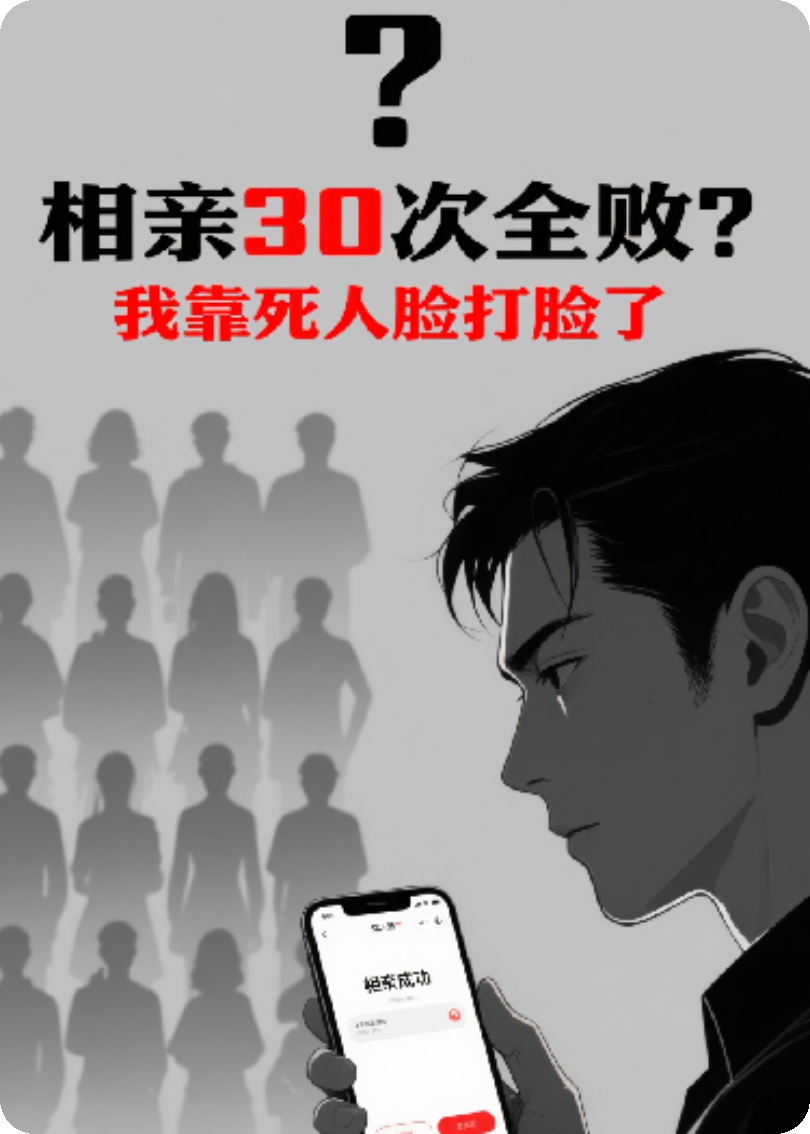 相亲30次全败？我靠死人脸打脸了