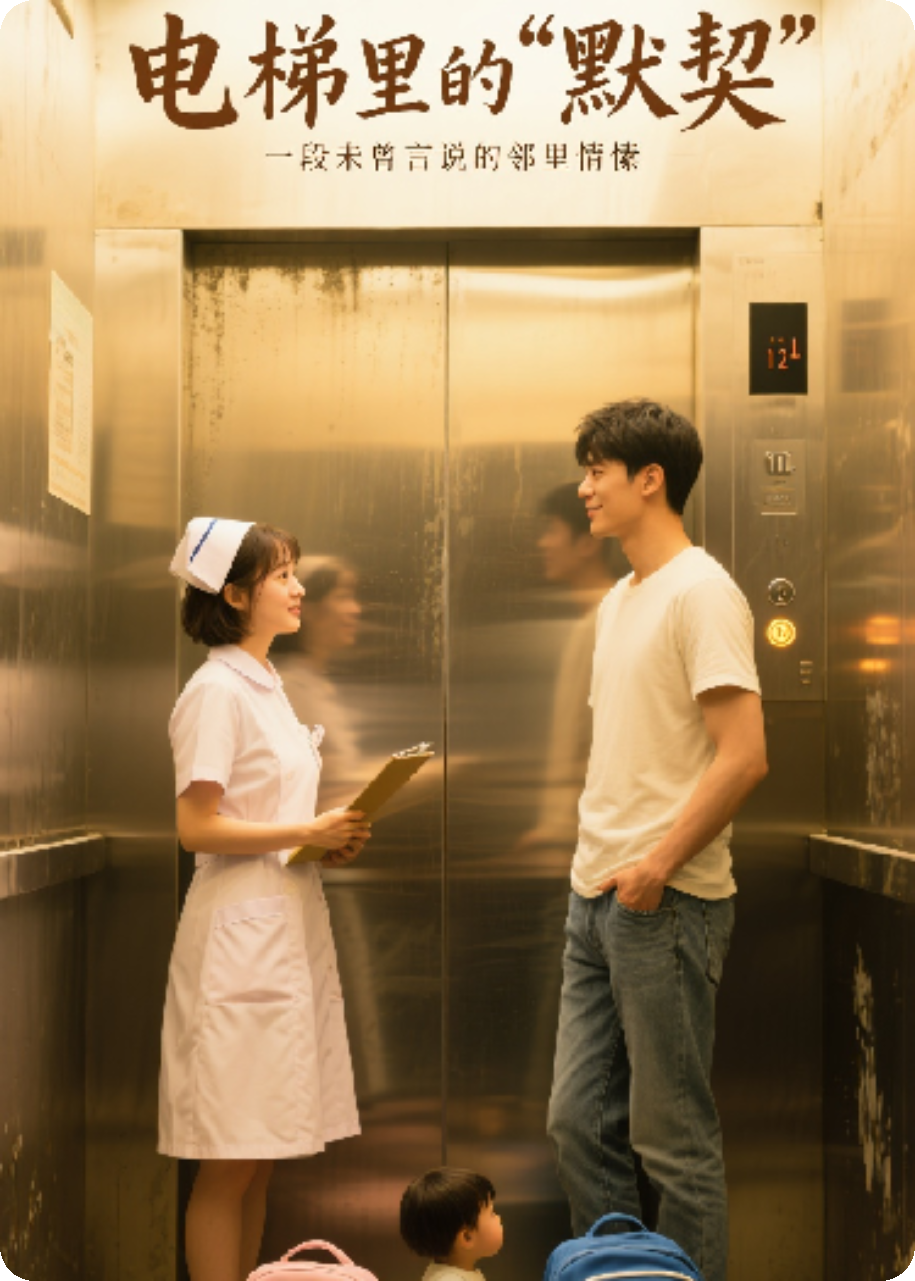 电梯里的“默契”