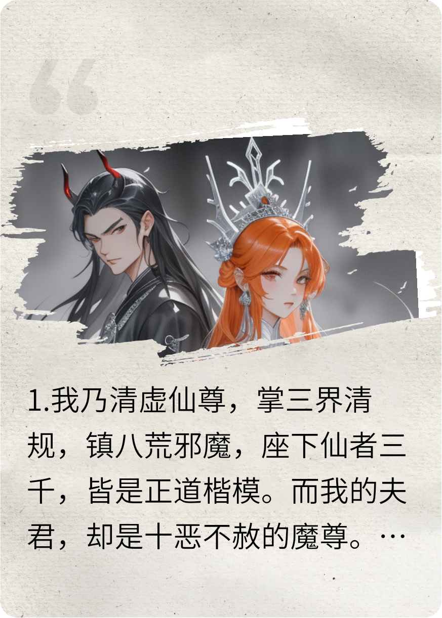 撤掉我的仙尊位置后，魔尊打来了