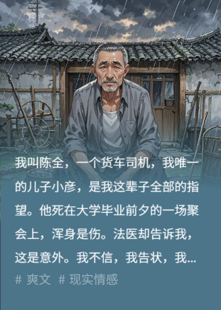 我儿惨死，我提着他的人头去告状