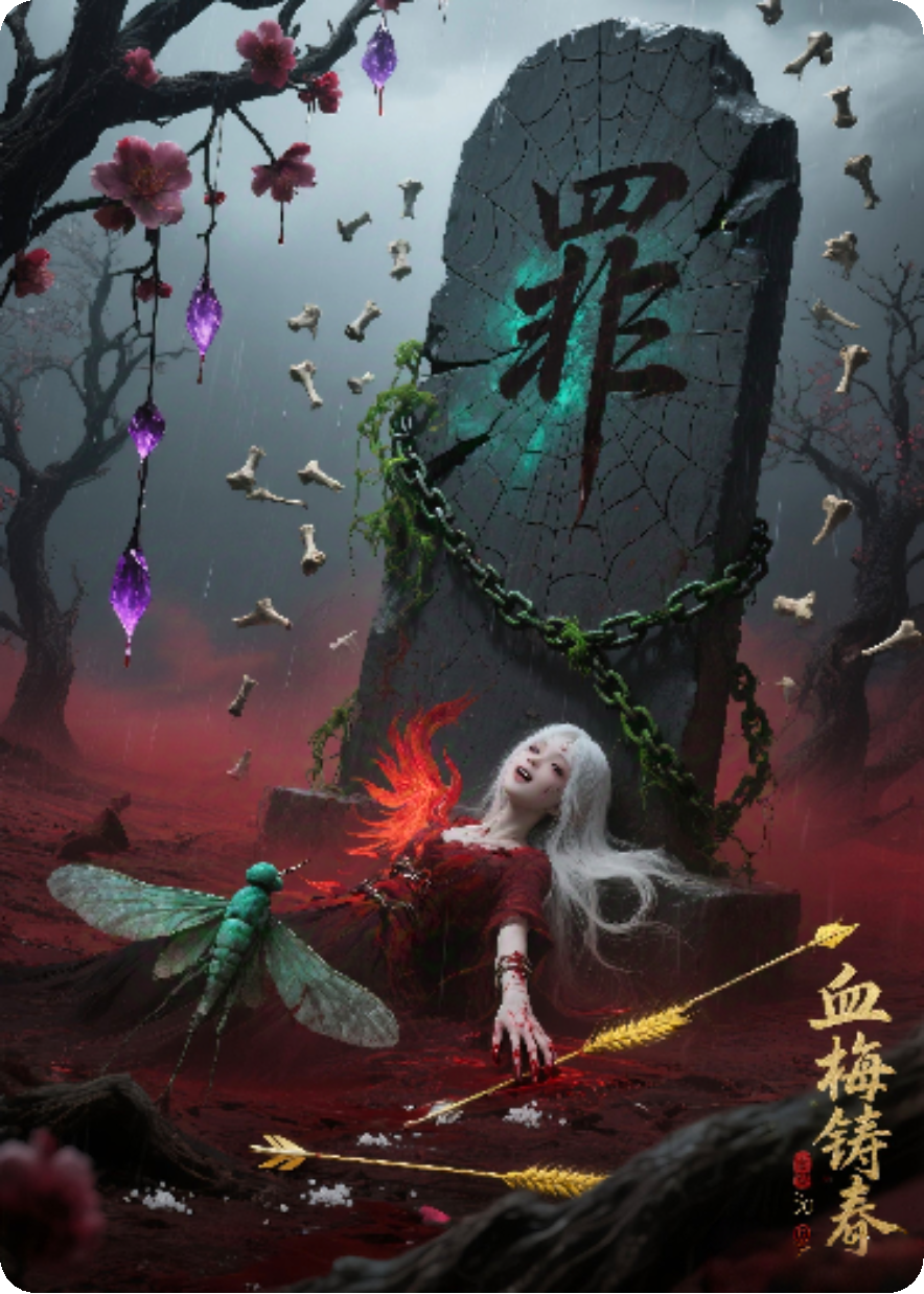 血梅铸春