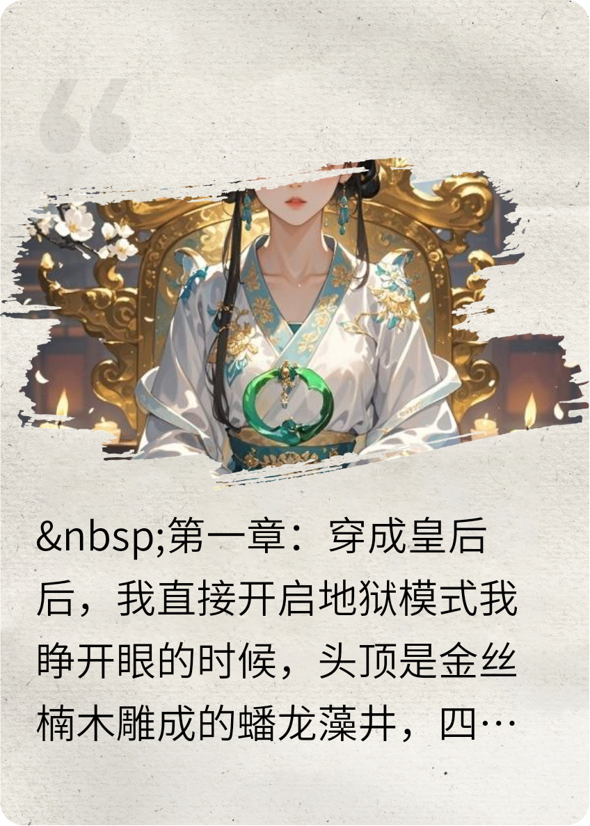 穿成皇后，我靠嘴硬活到了结局