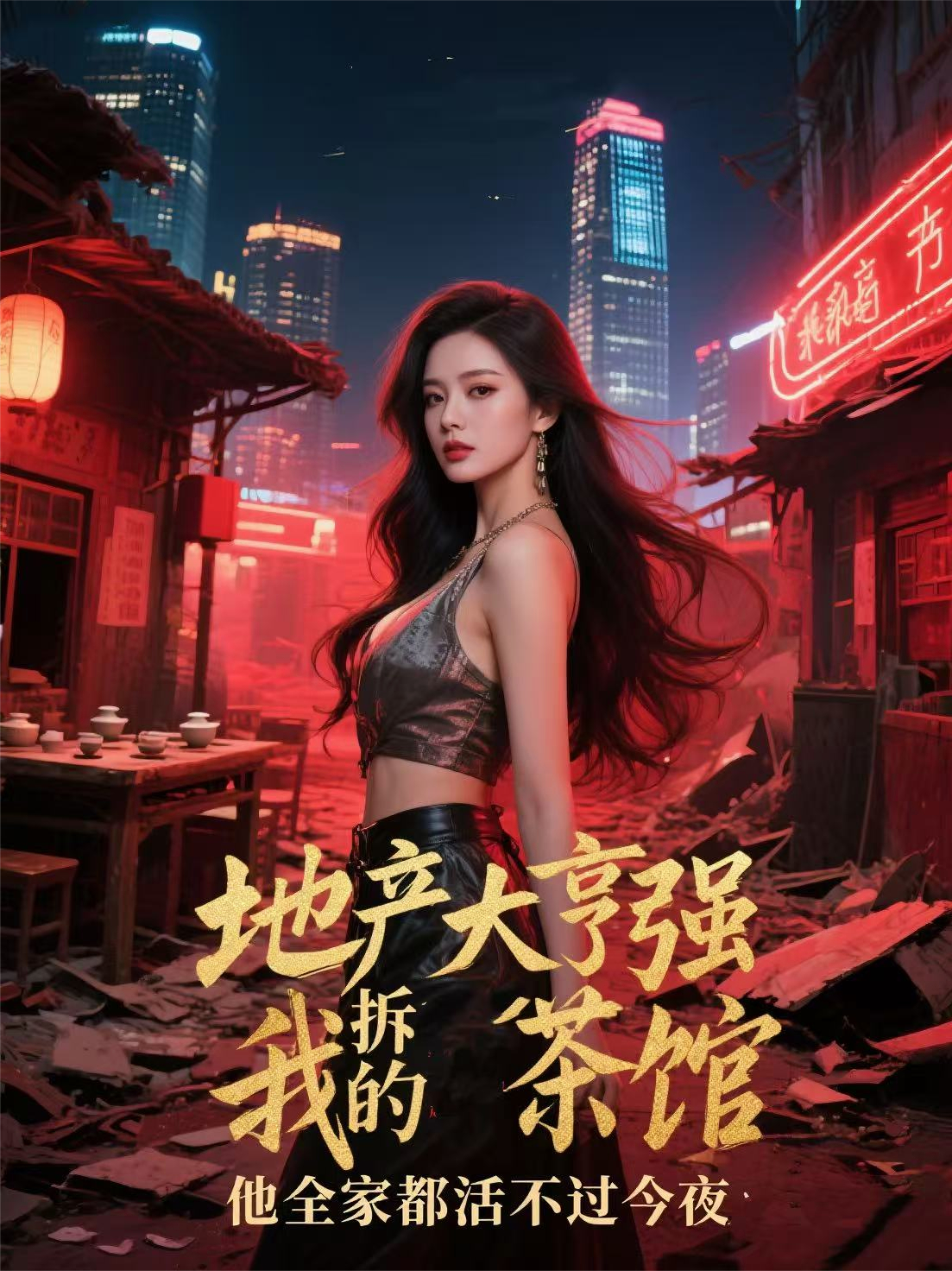 强拆我的茶馆他全家都活不过今夜