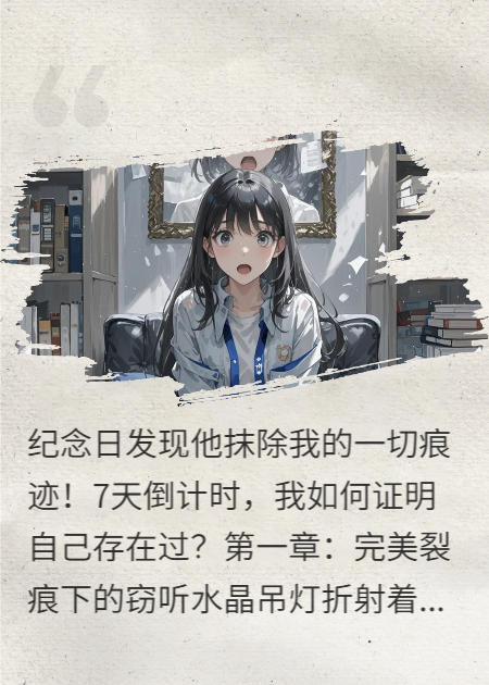 痕迹湮灭：他用温柔抹杀我的存在