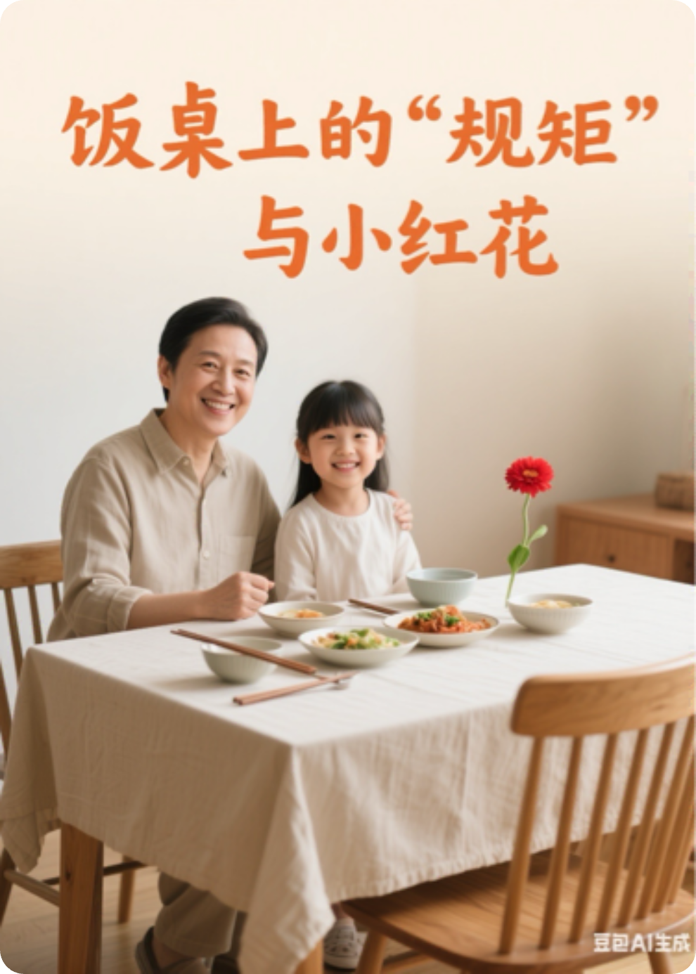 饭桌上的“规矩”与小红花
