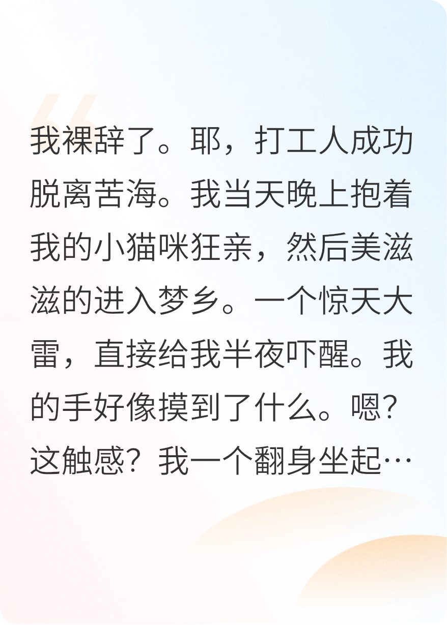 猫哥的养家之路