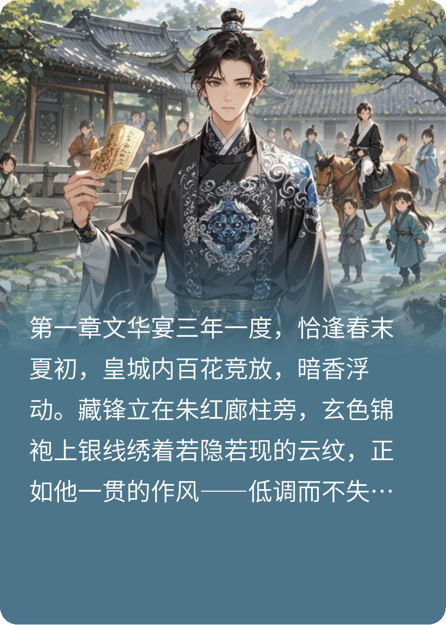 藏锋世子：娇妃在上这江山我要了