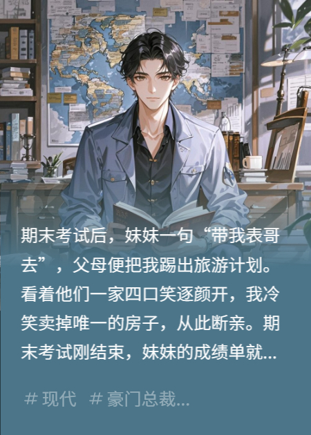 妹妹带表哥旅游，我卖房彻底断亲