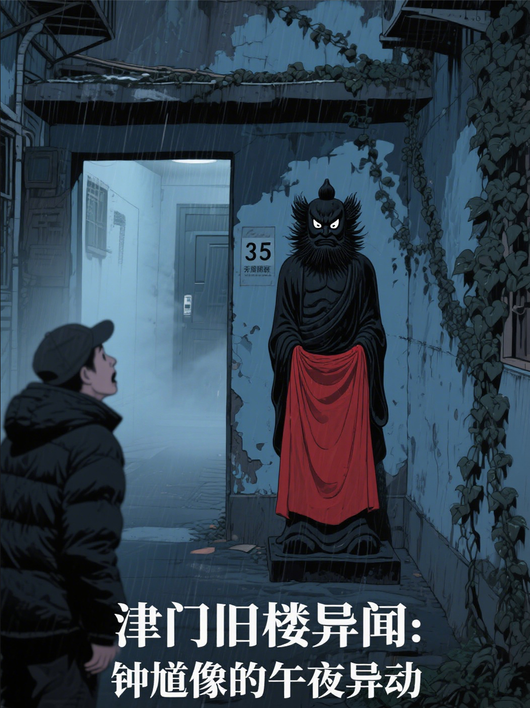 津门旧楼异闻：钟馗像的午夜异动