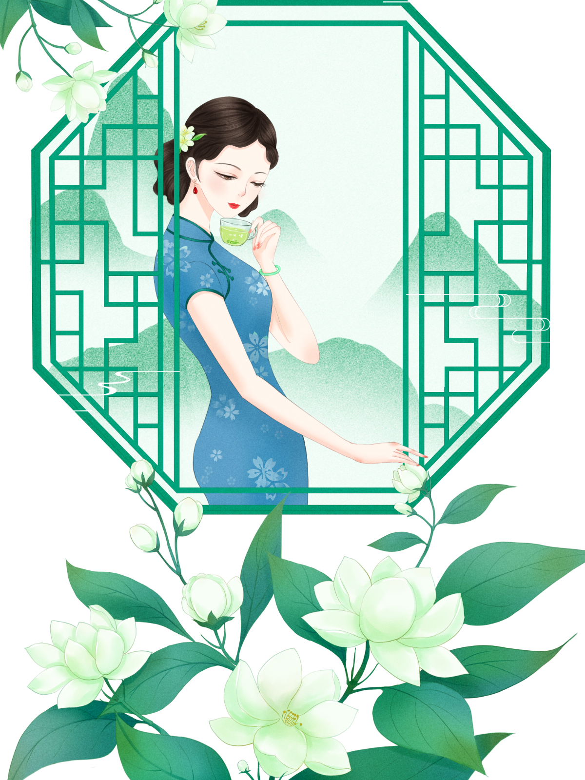 岁阑栖松径