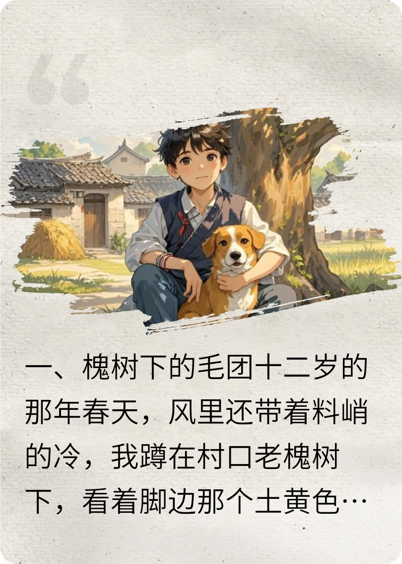 黄毛与白痕