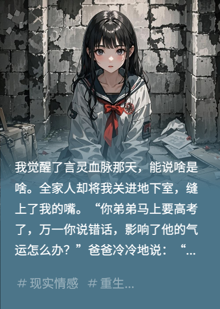 我的嘴被缝上后，全家霉运爆棚