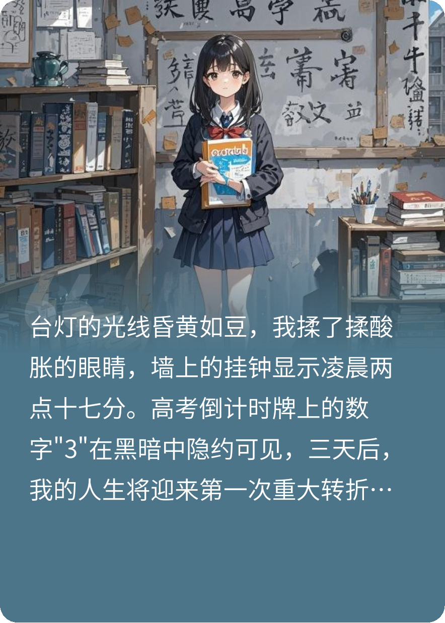 我高考考了零分
