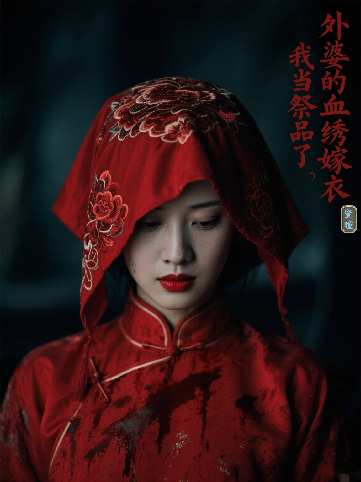 外婆的血绣嫁衣，我当祭品了