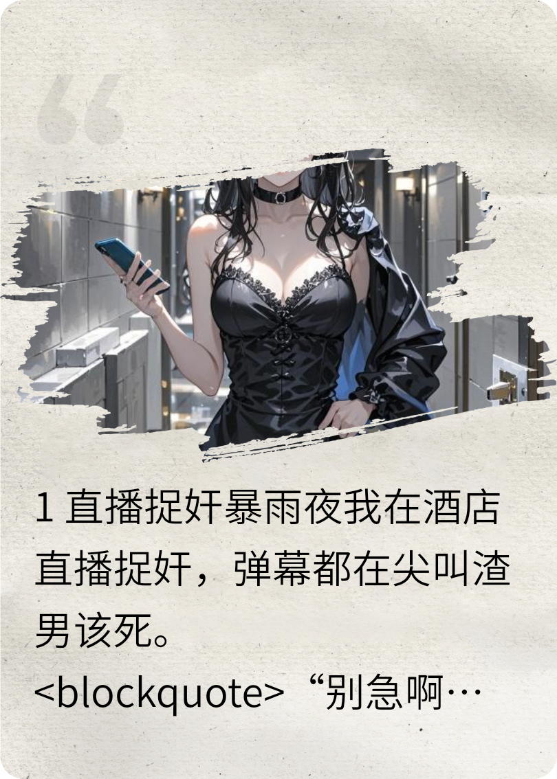今天不直播虐渣，直播结婚！