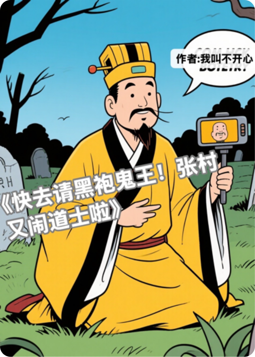 快去请黑袍鬼王！张村又闹道士啦