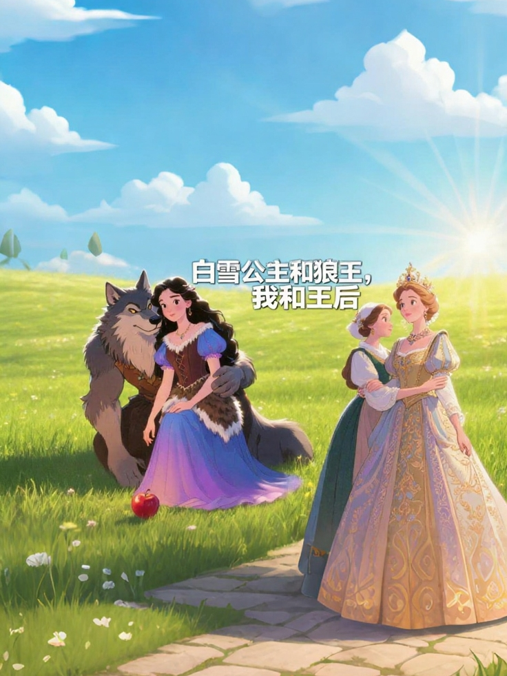 白雪公主和狼人，我和王后