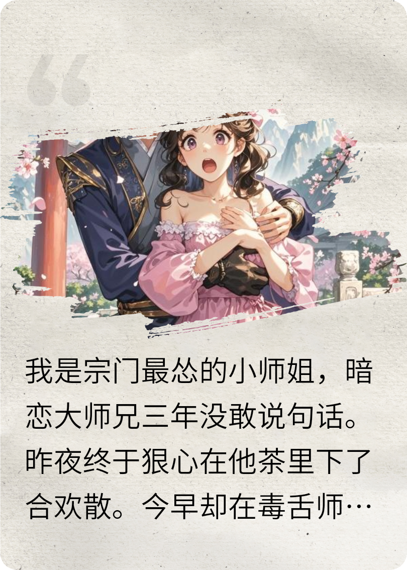 错撩病娇小师弟后，他扛我就跑
