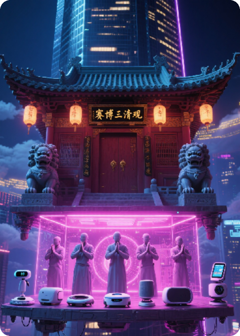 开了家赛博道观系统让我超度AI