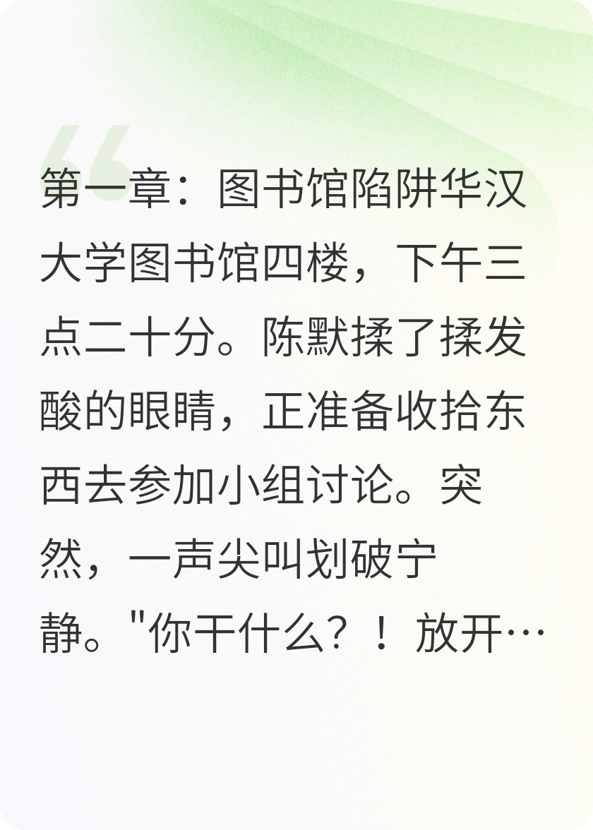 华汉大学图书馆事件