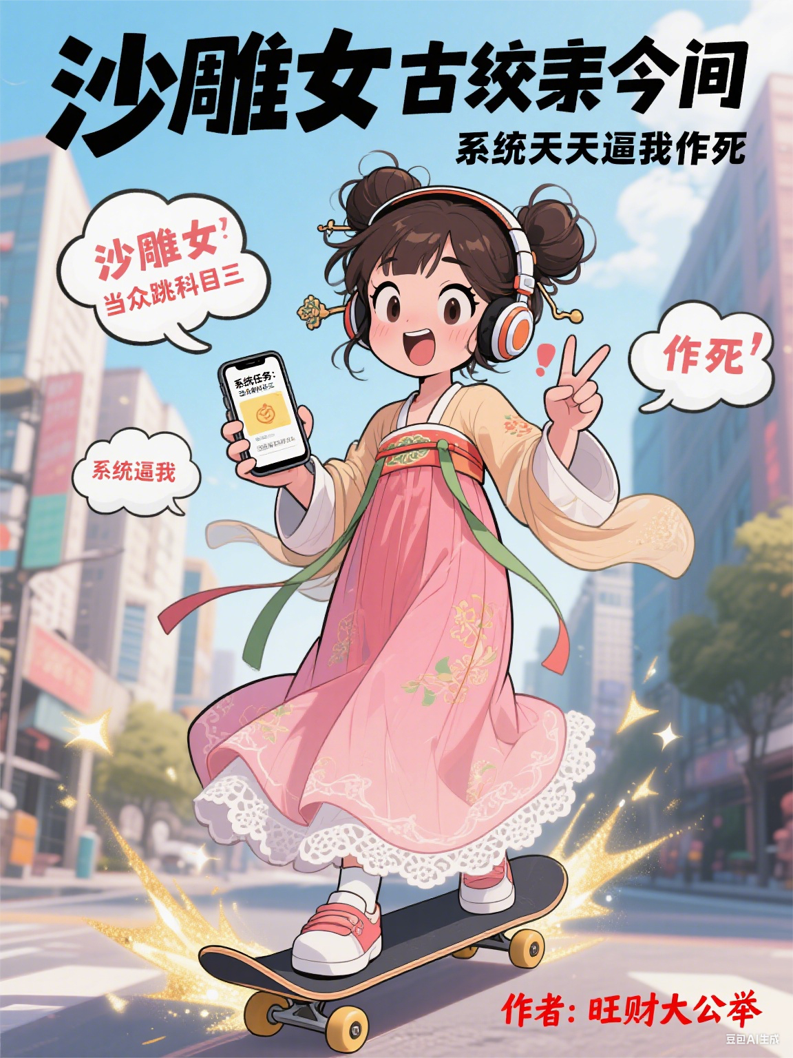 沙雕女古穿今，系统天天逼我作死