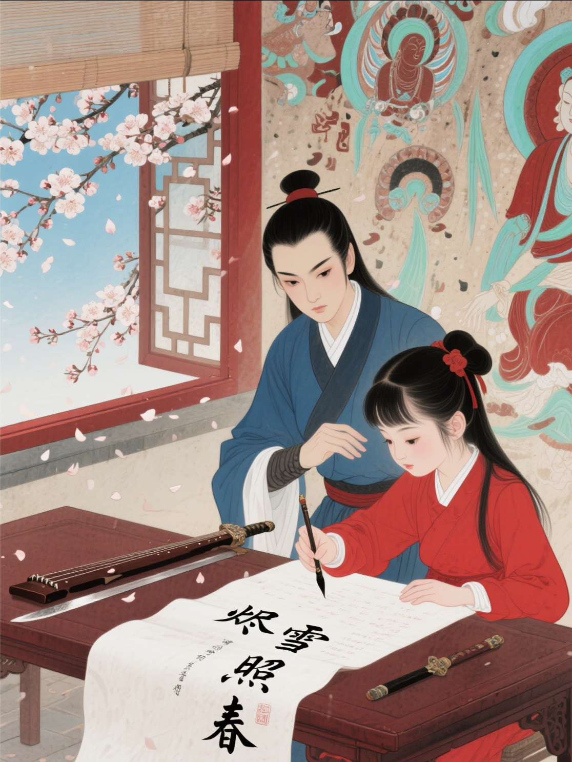 烬雪照春