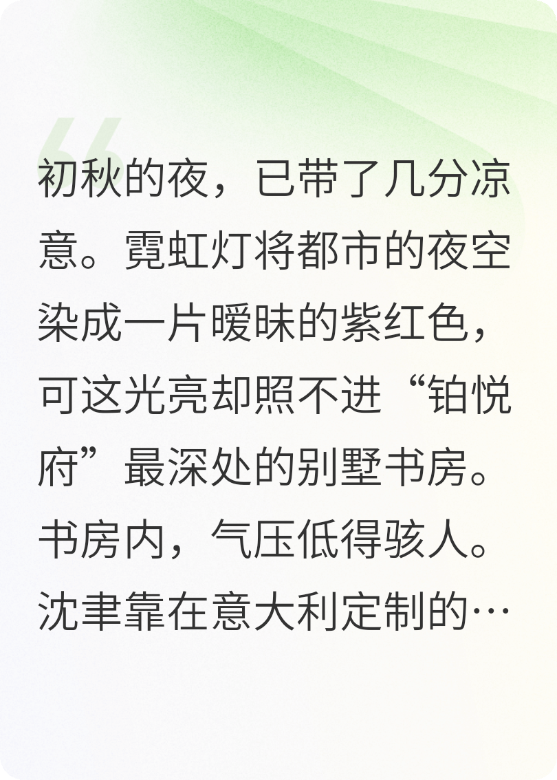 暗夜交锋：首席总裁的卧底妻