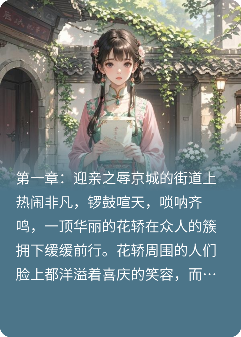 夫君娶平妻当天，我休夫做长公主