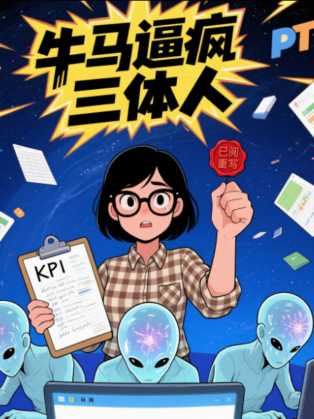 牛马逼疯三体人