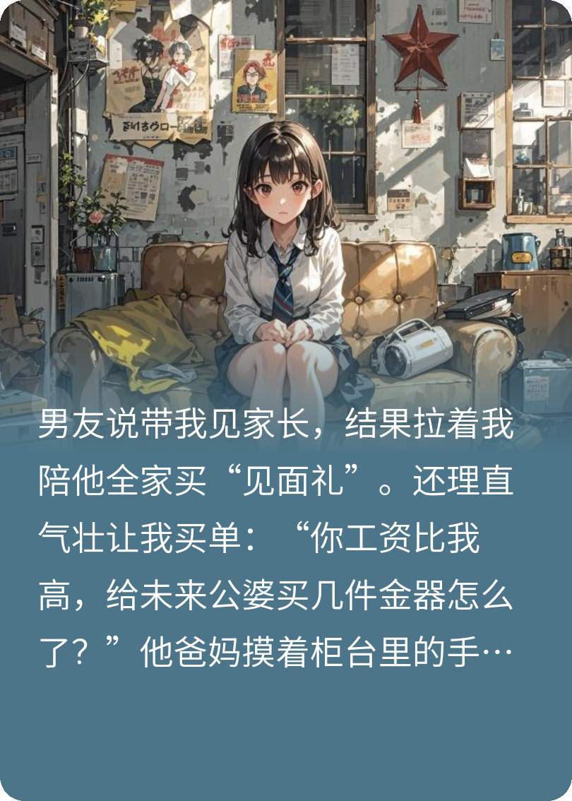 男朋友全家买礼物要我付款