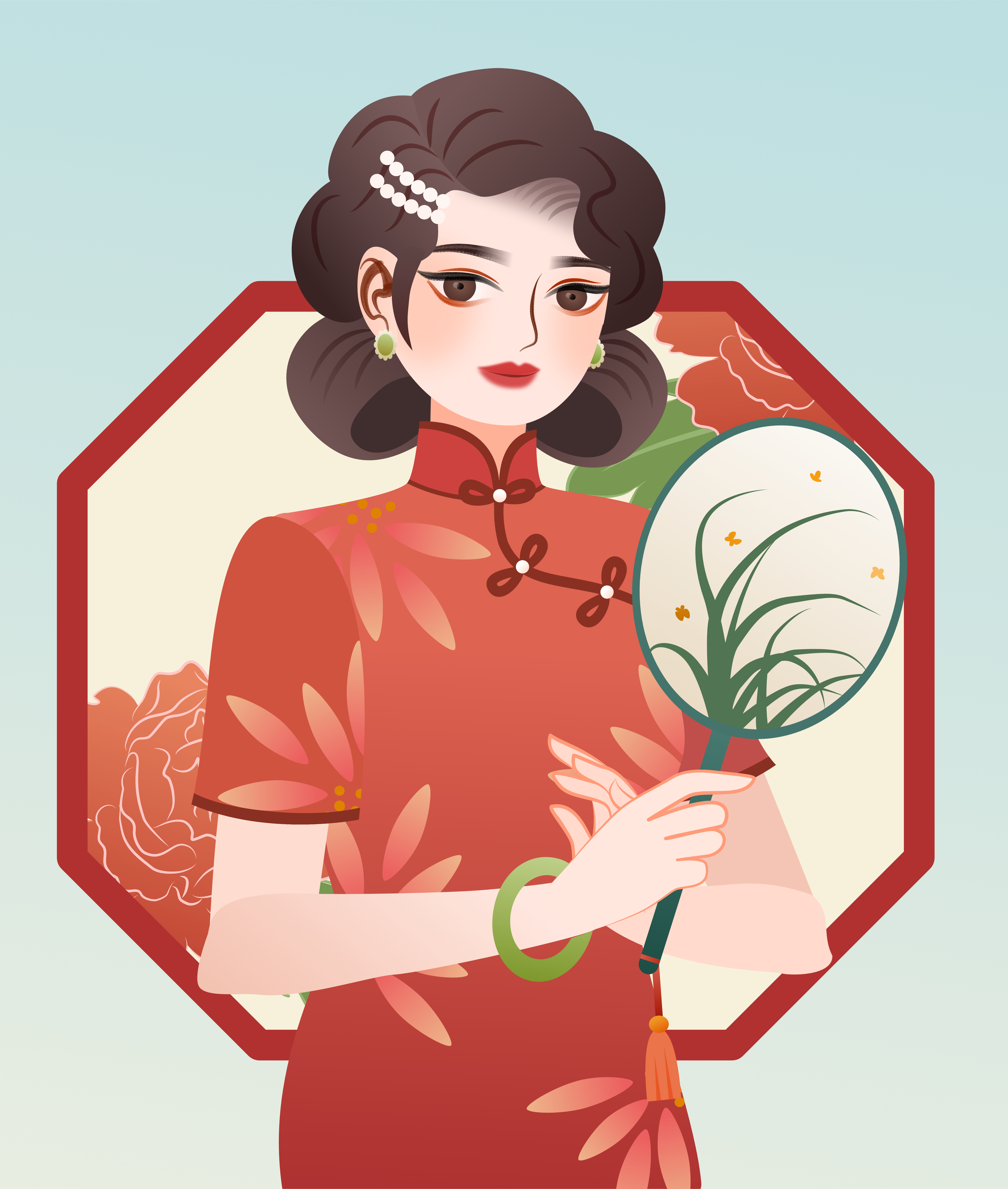 醉看栖云枕星霭