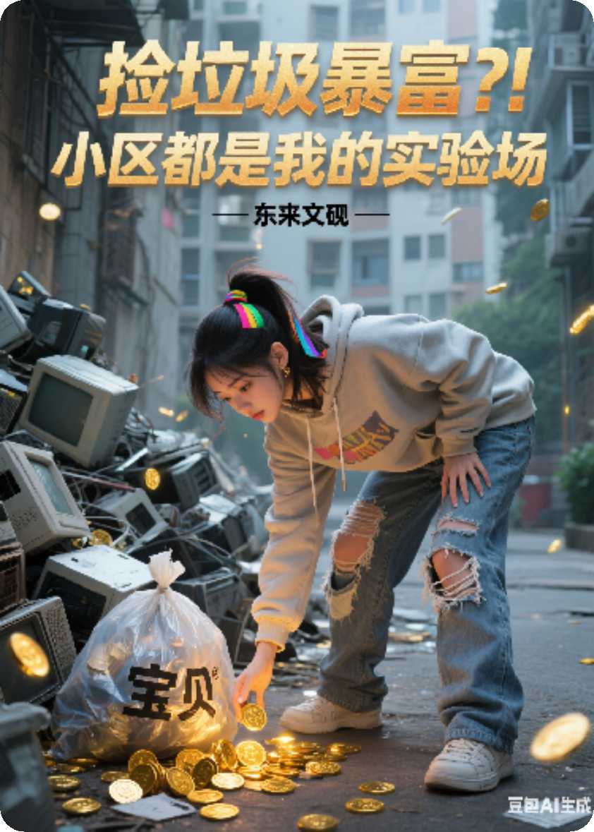 捡垃圾暴富？小区都是我的实验场