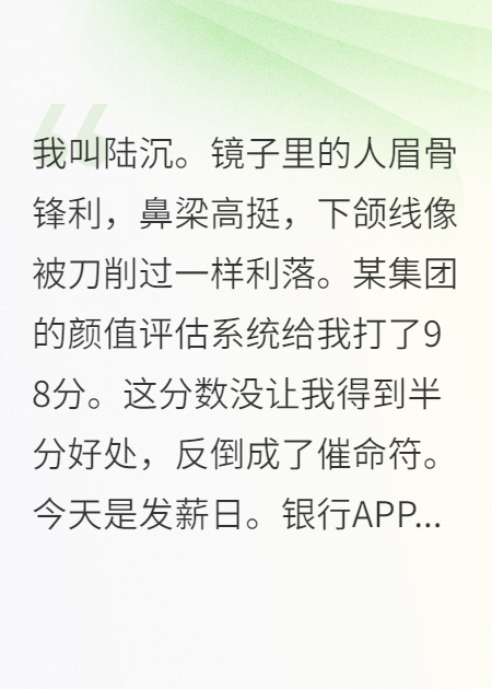 高颜值有罪？我们撕碎这病态世界