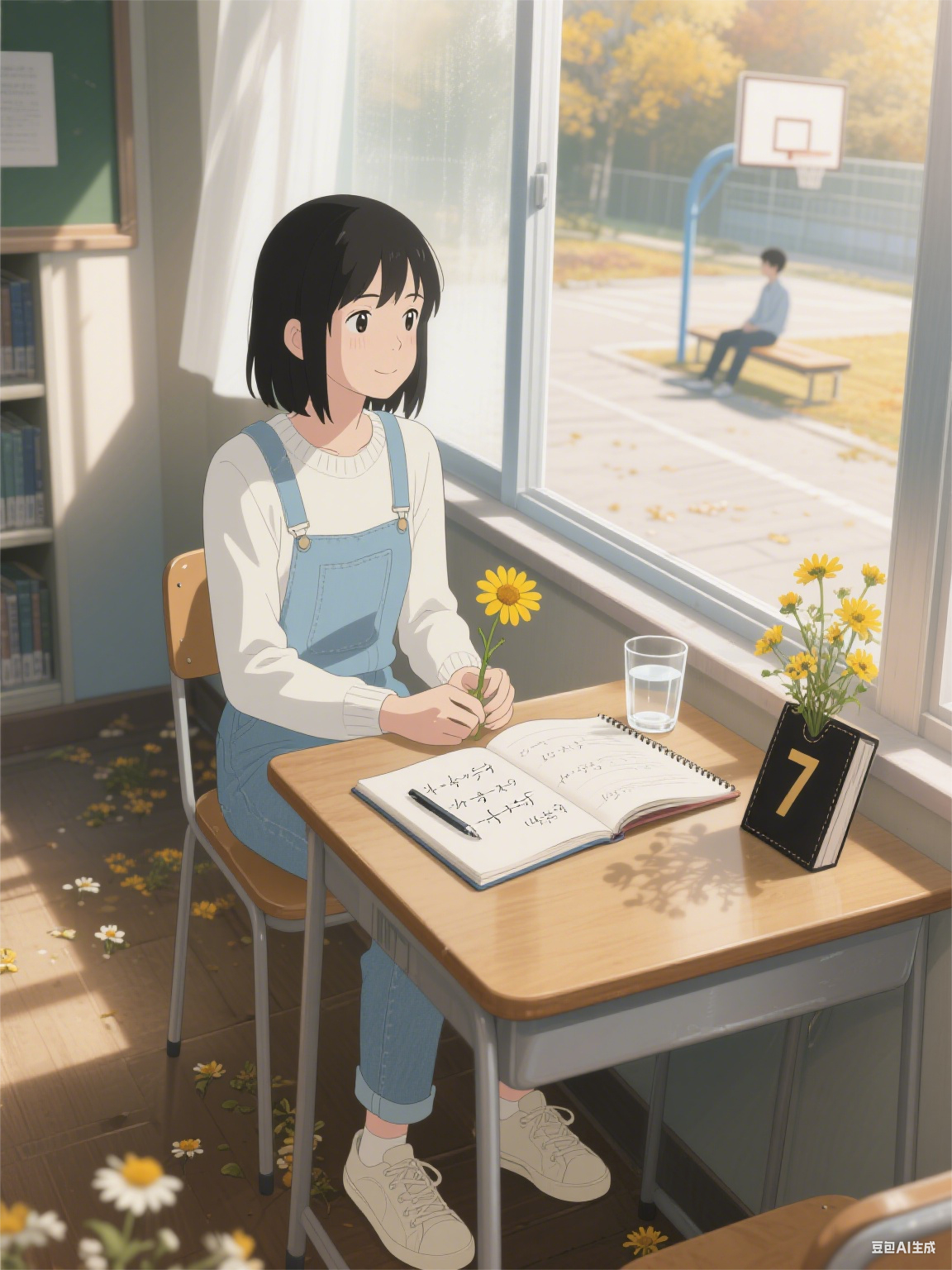 冬冬的野菊