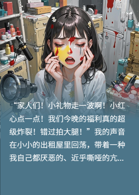 惊魂：主播嘴角裂开时，弹幕爆了
